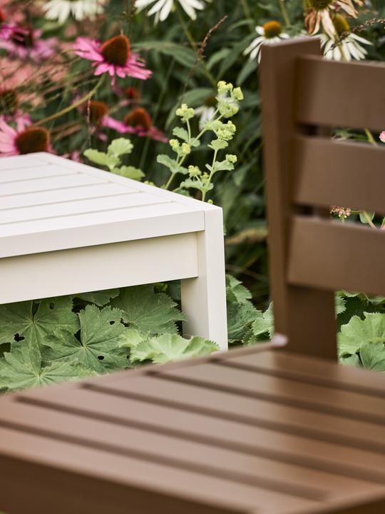 Image du produit Hübsch Haus Hocker Beige