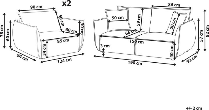 Produktbild Beliani Kunes