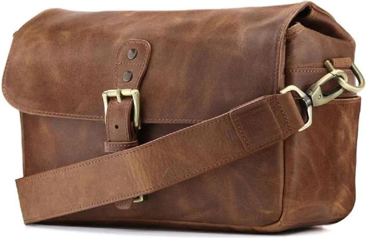 Produktbild Only-Bags.Store Kamera-Messenger-Tasche aus Leder (Kamera Schultertasche)