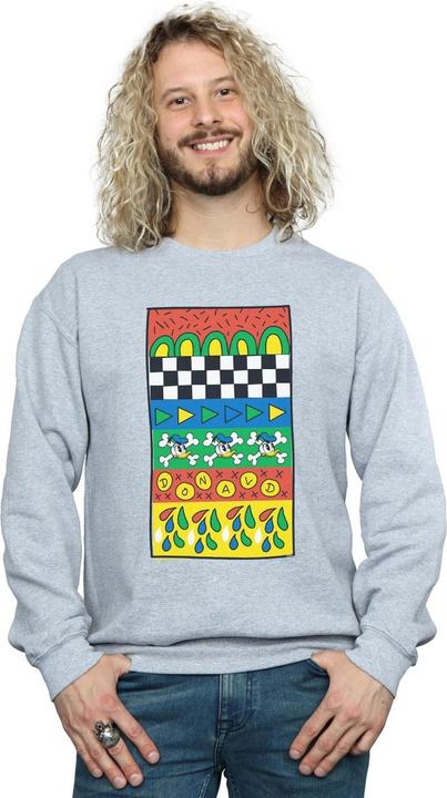 Produktbild Disney Donald Duck Vintage Pattern Sweatshirt (XL)