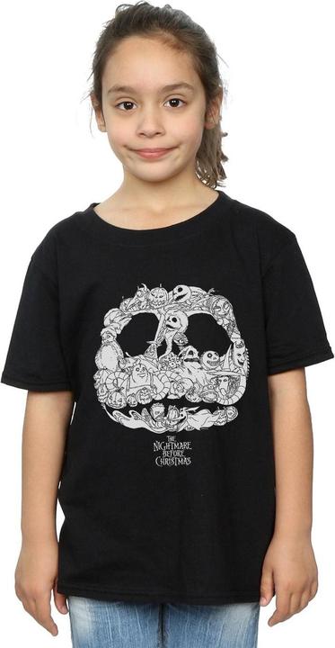 Produktbild Disney Nightmare Before Christmas JackOLanterns TShirt Mädchen (104)