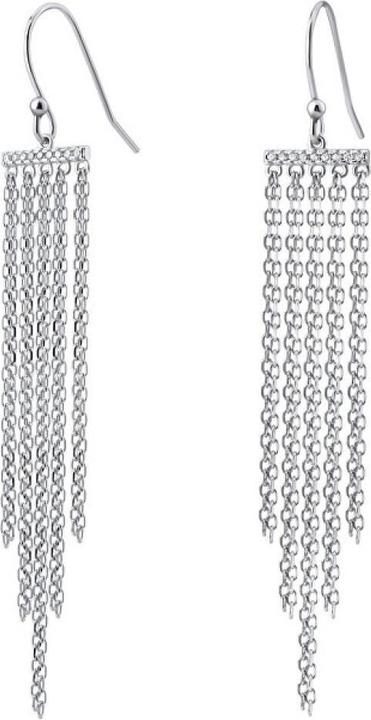 Produktbild Silvego Long silver earrings Chiara JJJ0210E1