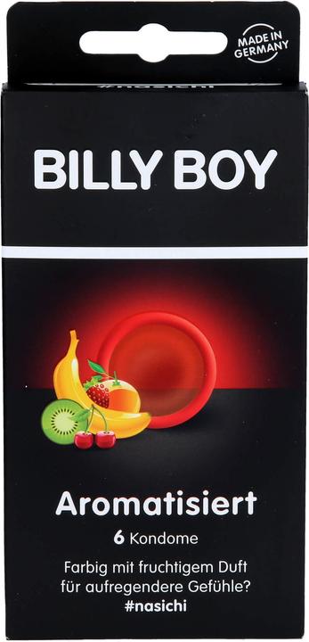 Billyboy Billy Boy "Flavoured" 6 fruity condoms for delicious oral sex