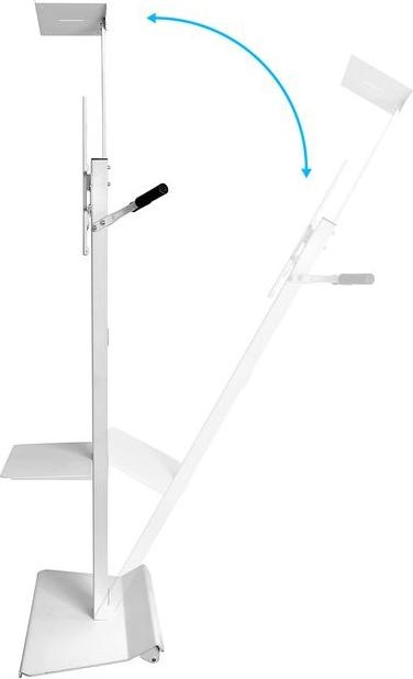 Produktbild Multibrackets M Tilt & Roll Floorstand White (Gerätespezifisch, 55", 40 kg)