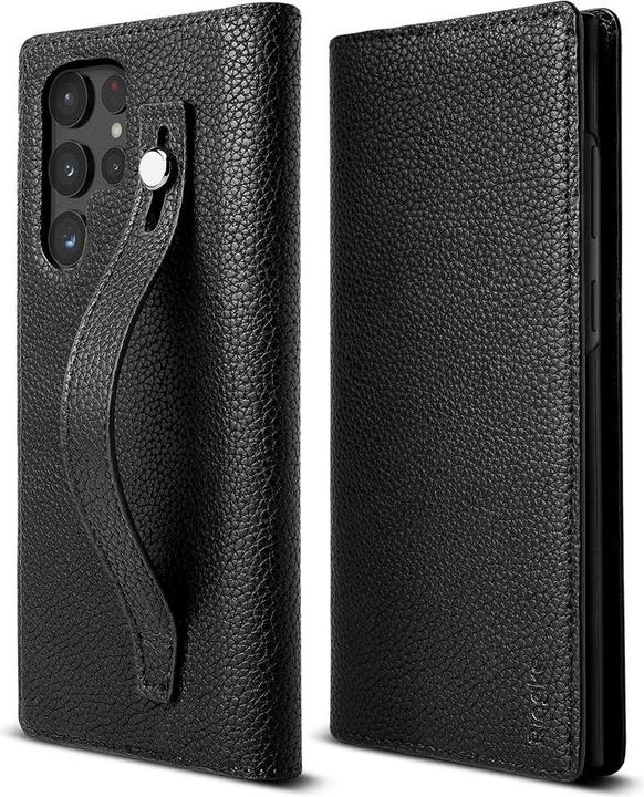 Image du produit Ringke Folio Signature Flip Leather Case for Samsung Galaxy S22 Ultra Black (FSE117R261) (Samsung Galaxy S22 Ultra)