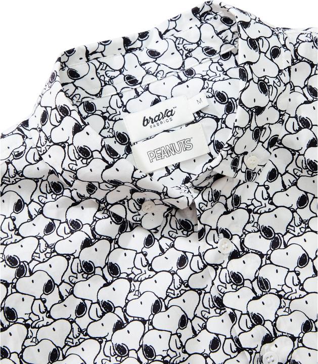 Produktbild Brava Fabrics Peanuts B&W Cotton (XL)