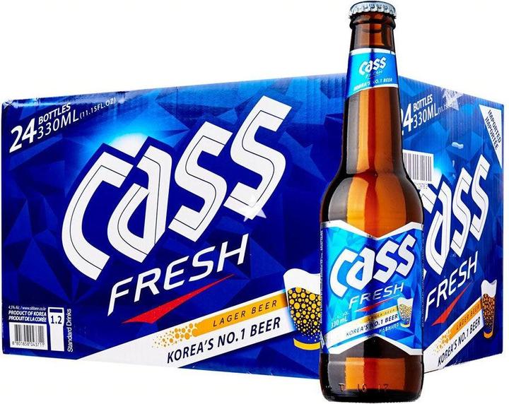 Produktbild Fresh Lager Beer Kiste (24 x 33 cl)
