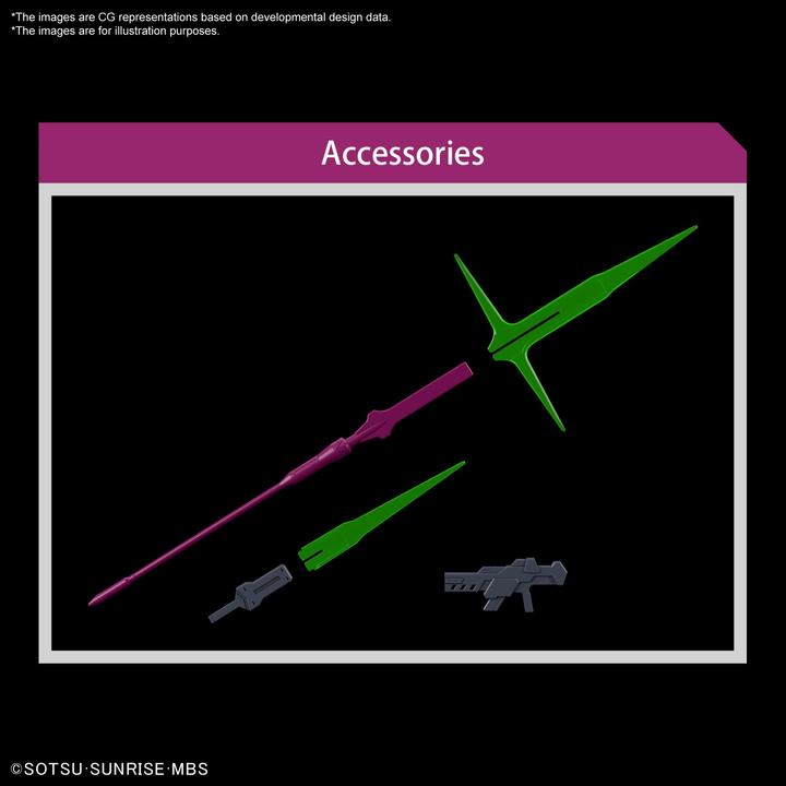 Actual product image Bandai Gundam - Guel's Dilanza High Grade