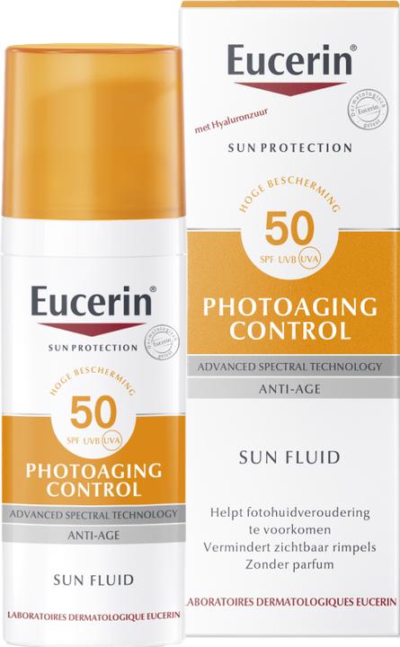 Actual product image Eucerin SUN Anti-Age (Sun cream face, SPF 50, 50 ml)