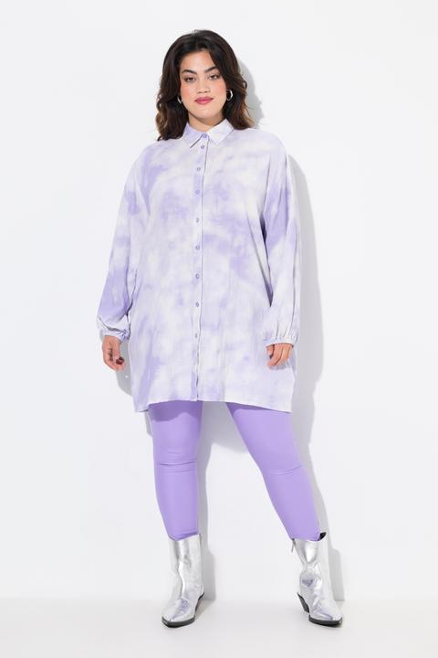 Produktbild Angel of Style Musselin-Hemdbluse, Batikmuster (46)