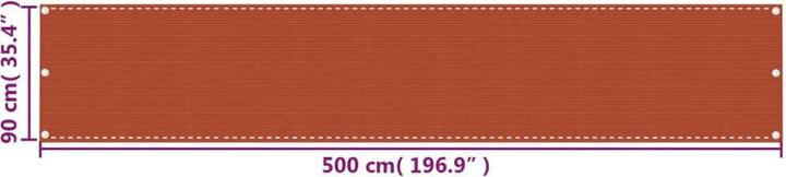 Produktbild vidaXL Balkonschirm (90 cm)