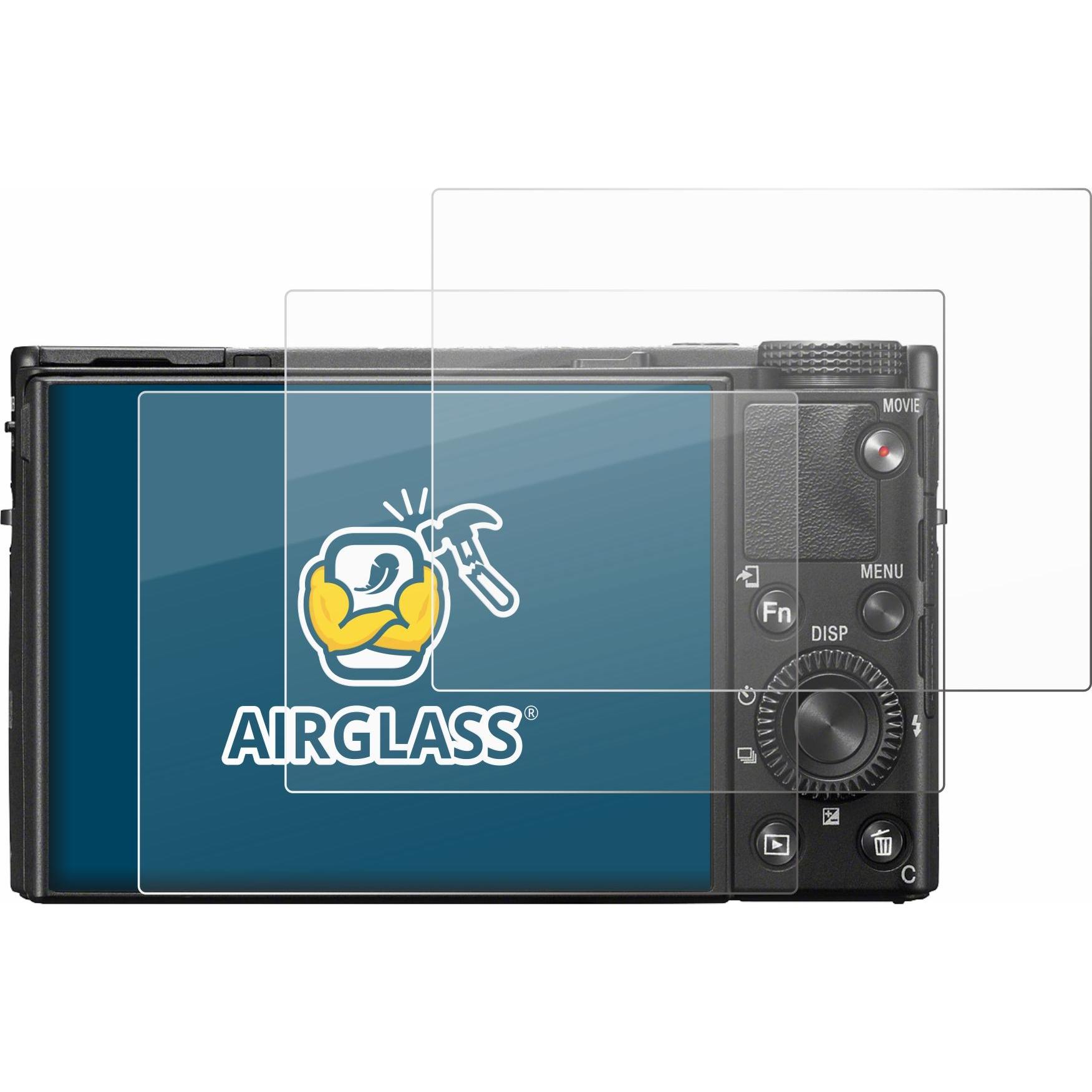 Thumbnail - BROTECT Schutzglas Schutzfolie Glas Folie Displayschutz klar (Displayschutz, Cyber-Shot DSC-RX100 VII), Kameraschutz, Tr...