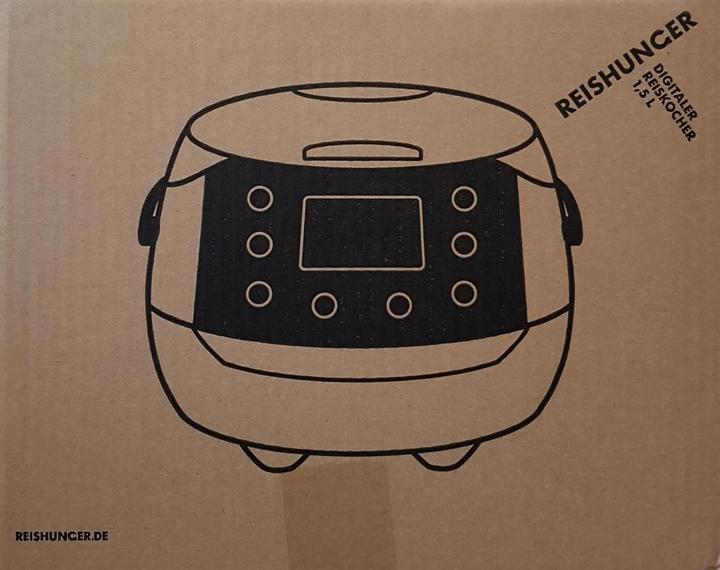 Actual product image Reishunger digital rice cooker