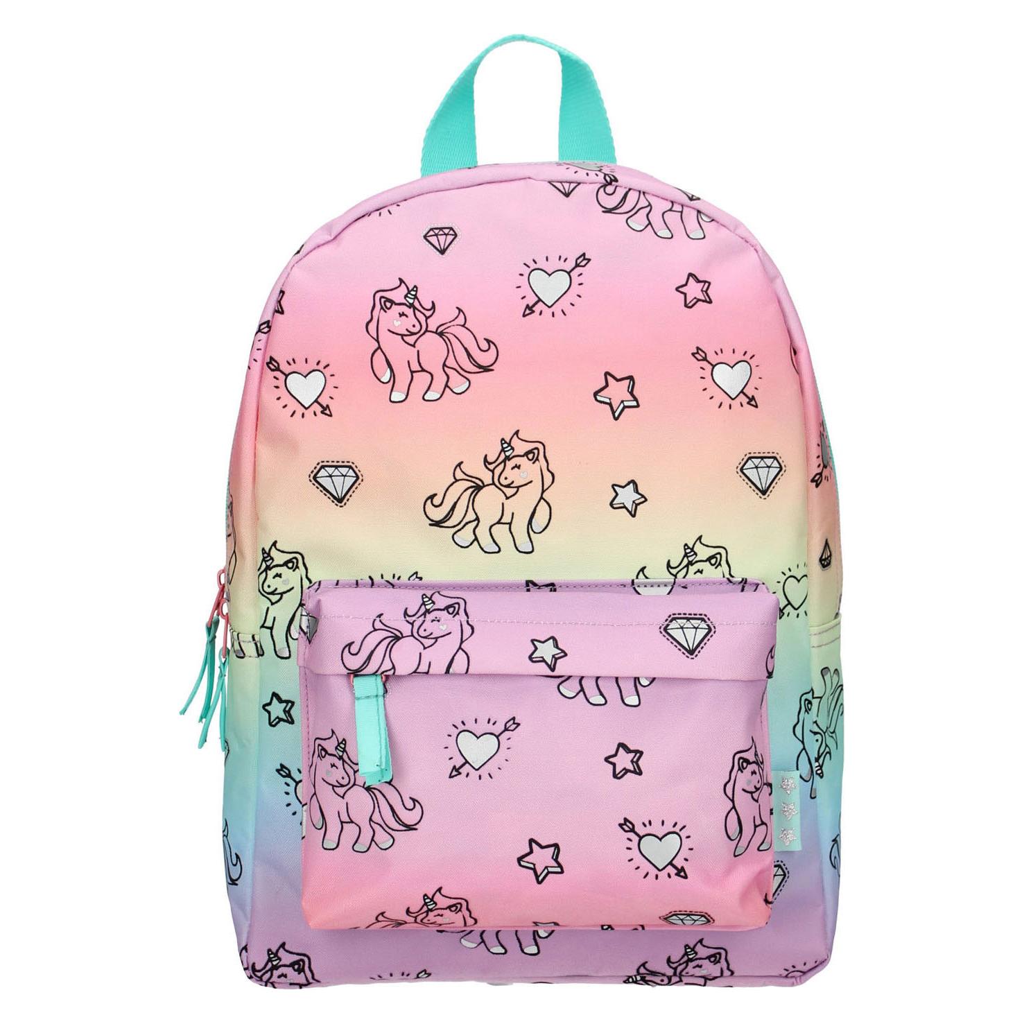 Milky Kiss, Kleutertas, Regenboog En Eenhoorns Rugzak, Veelkleurig