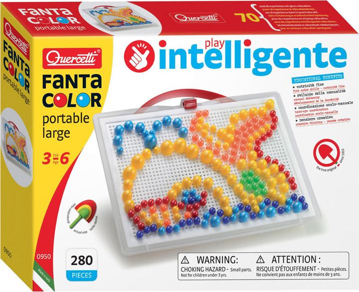 Actual product image Quercetti FantaColor Portable (280 pieces)