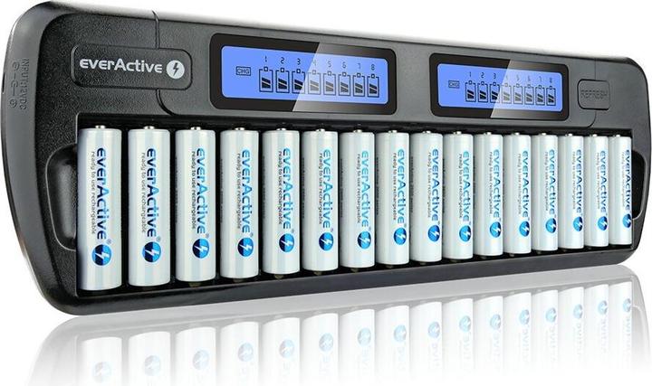Produktbild Everactive Charger NC-1600 (No data) (1 Stk., AAA, AA, 1100 mAh, Ladegerät ohne Akku)