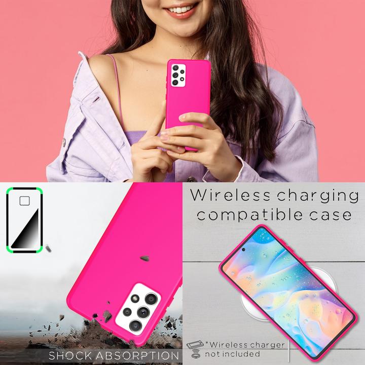 Productafbeelding Nalia Neon Silicone Hoesje (Samsung Galaxy A33)