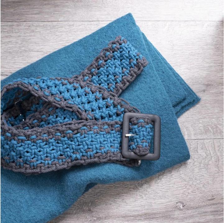 Actual product image Glorex Wool Macramé Cotton 2 mm, 250g, Turquoise (225 m)