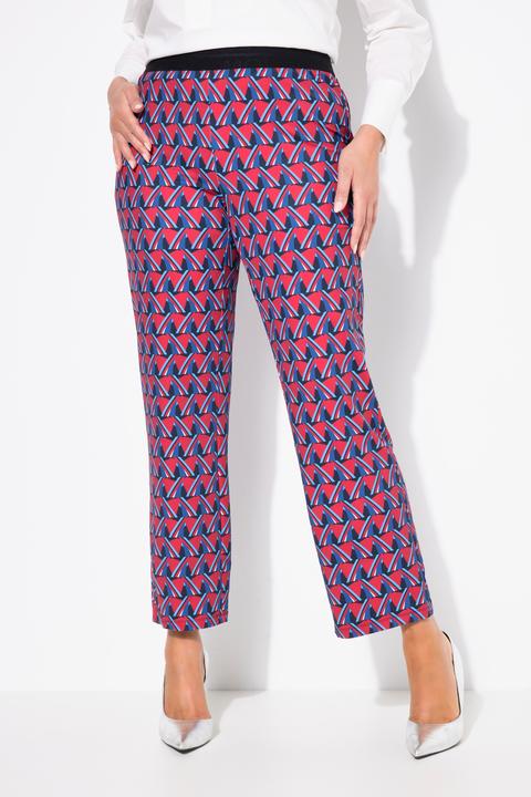 Produktbild Ulla Popken Jerseyhose Sienna, schmales Bein, Elastikbund (62, 64)