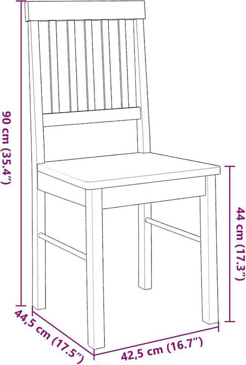 Image du produit vidaXL Esszimmerstuhl