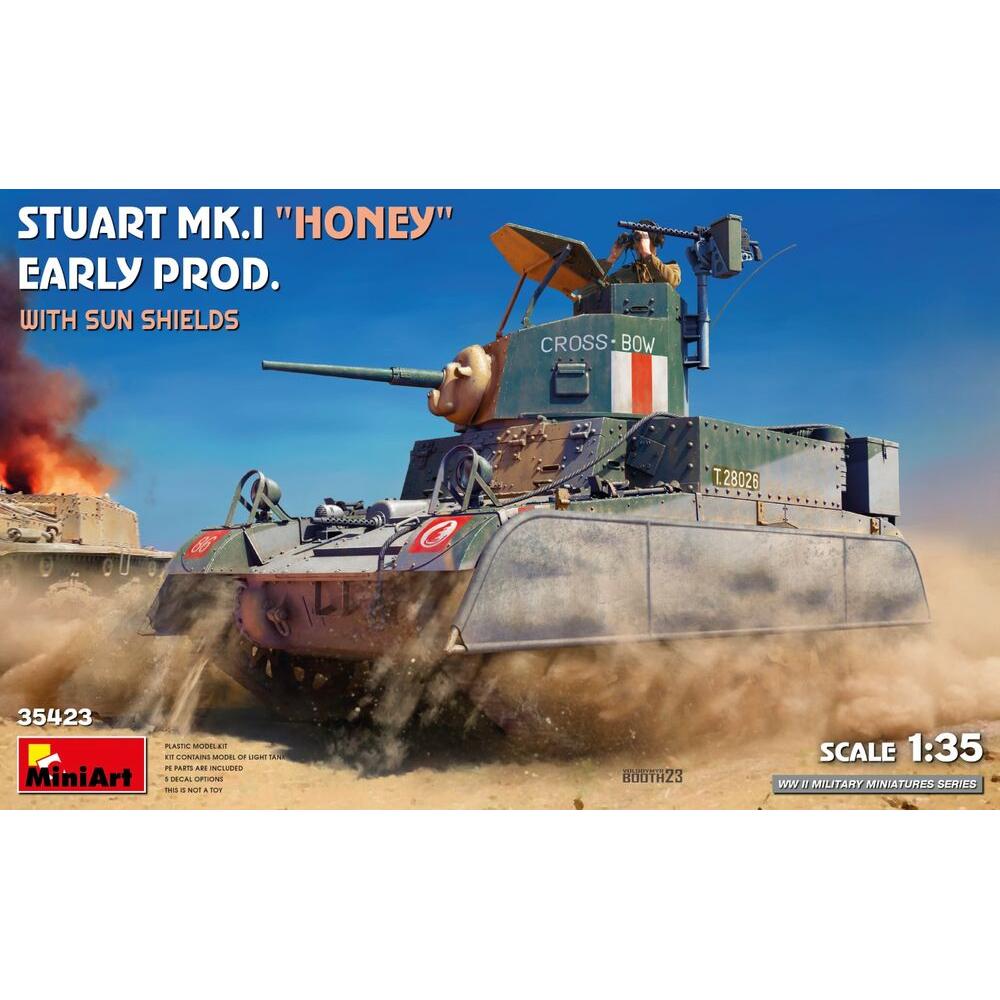 Mini art 1:35 US M3 Stuart Mk.I Honey Fr.Prod. (550035423)