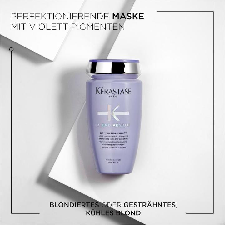 Actual product image Kérastase Blond Absolu Bain Ultra-Violet (250 ml, Liquid shampoo)