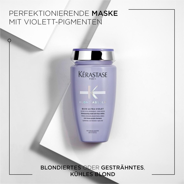 Actual product image Kérastase Blond Absolu Bain Ultra-Violet (250 ml, Liquid shampoo)