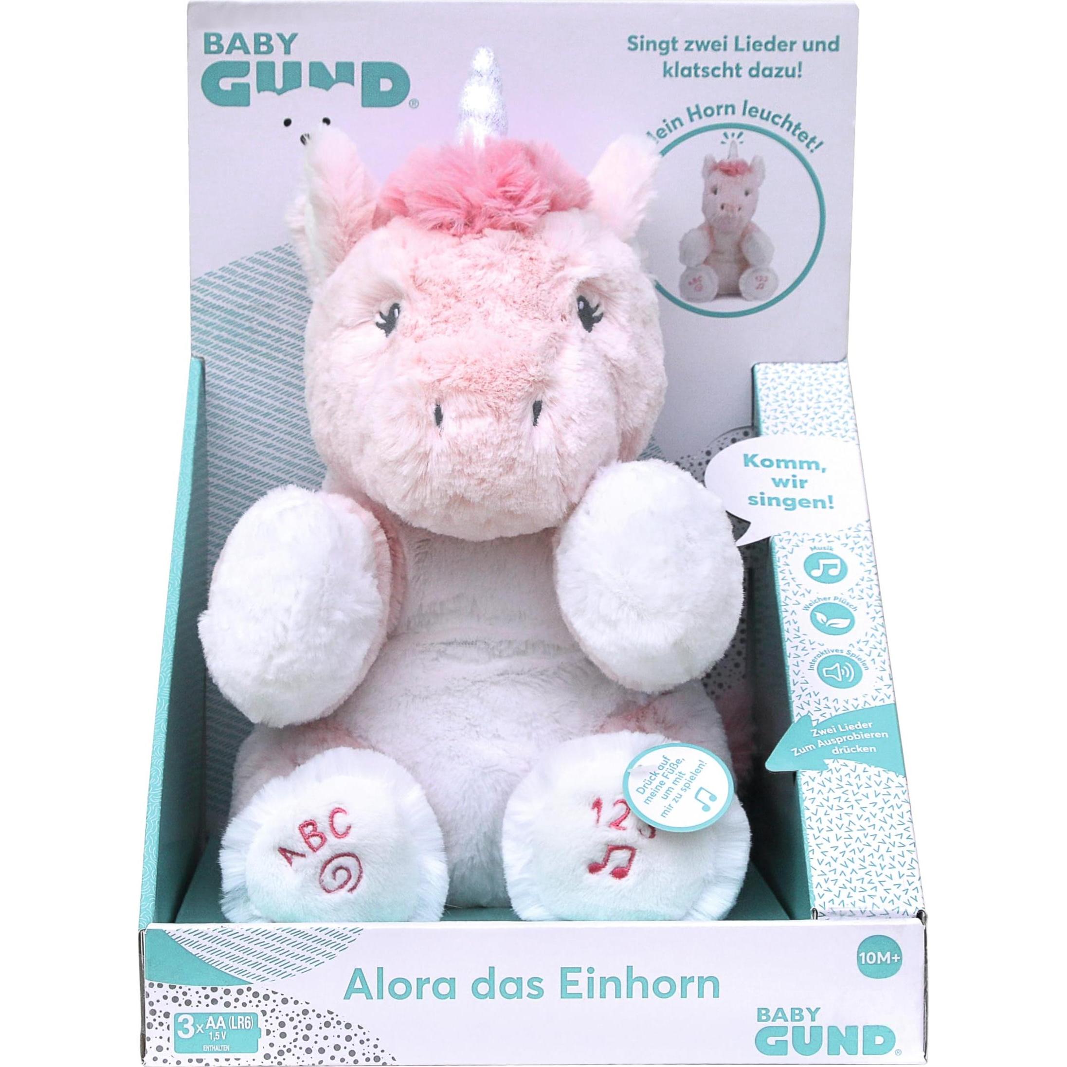 Thumbnail - Spin Master GUND - Alora, das Einhorn (braun/weiss) (30 cm)