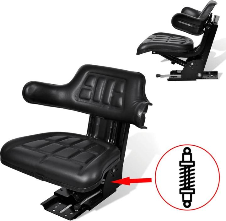 Actual product image vidaXL Traktor Sitz