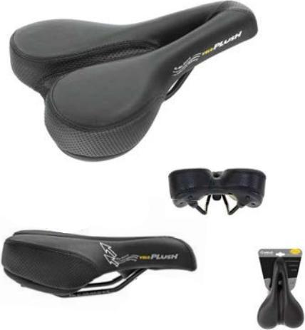 Produktbild Velo Fahrradsattel Basic Deep Channel