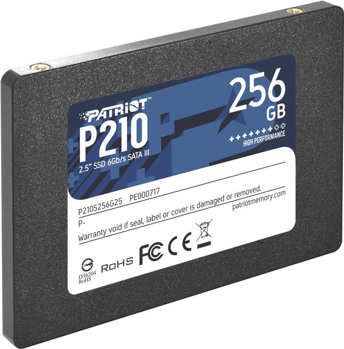 Produktbild Patriot P210 2,5 256gb Sata3 (256 GB, 2.5")