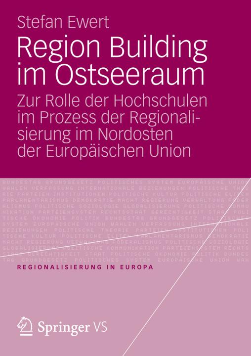 Produktbild Region Building im Ostseeraum (Deutsch, Stefan Ewert, 2012)