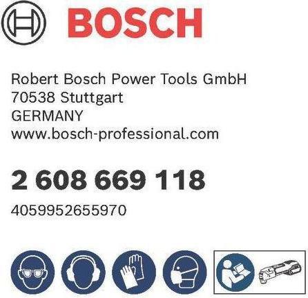Immagine prodotto Bosch Professional Zubehör PRO ACZ 100 BB lama per utensili multifunzione, 100 mm
