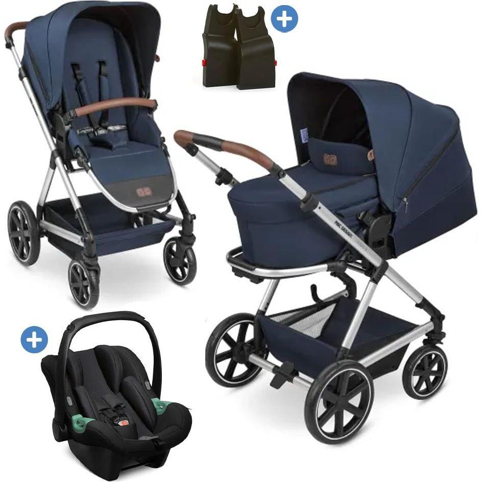 ABC Design, Kinderwagen, 3in1 Kombi-Kinderwagen-Set Timbo 4 mit Babywanne