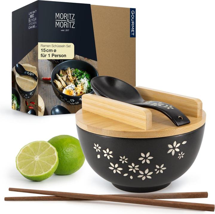Produktbild Moritz & Moritz Schale mit Essstäbchen (15 cm, 0.60 l, 1x)