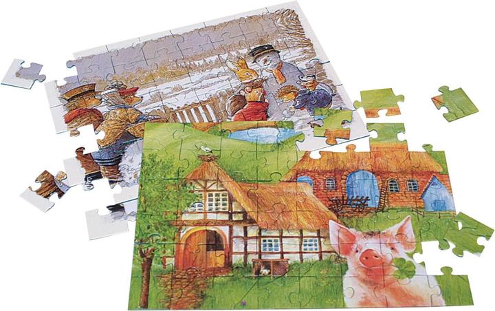 Produktbild Folia Papp Puzzle A4 (48 Teile)