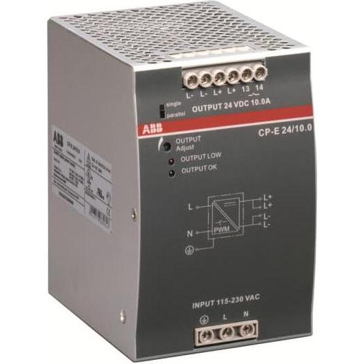 ABB, Verteilerschrank Zubehör, Schaltnetzteil Serie CP-E 24VDC 10A