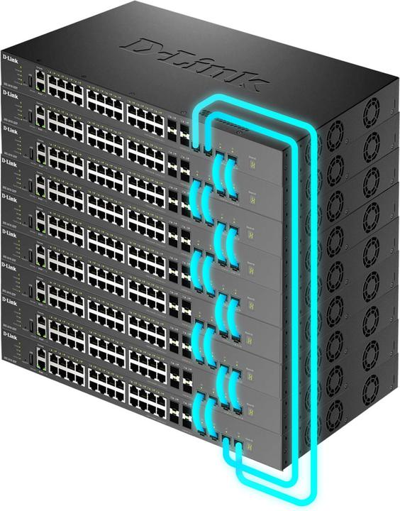 Productafbeelding D-Link 10g Laag 3 Stapelbaar Beheerd (32 Havens)