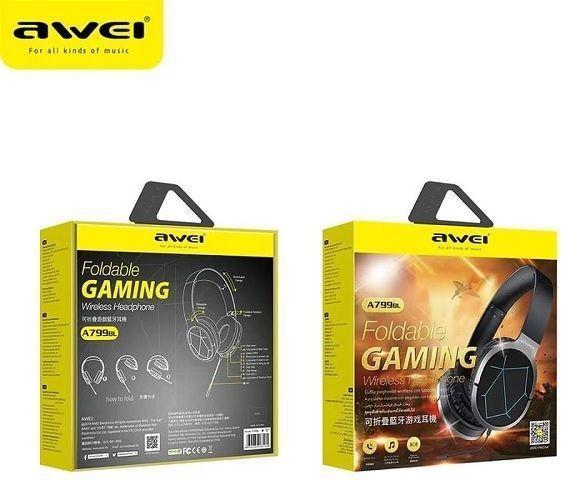 Actual product image Awei A799BL Grey (020BLK) (25 h, Wireless)