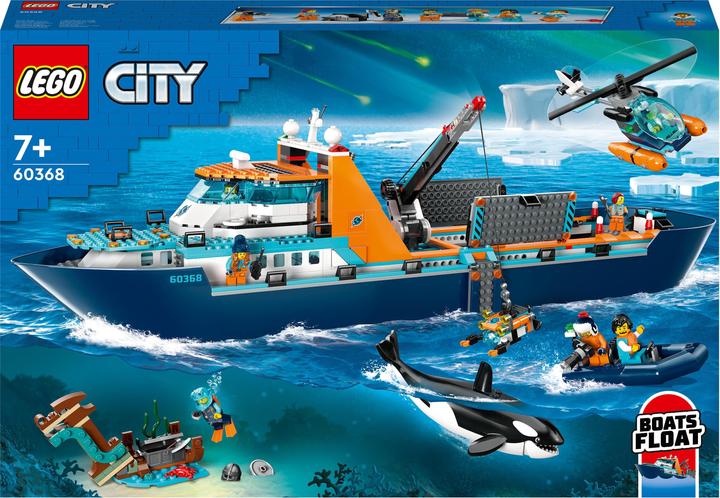 Image du produit LEGO Navire de recherche sur l'Arctique (60368, LEGO City)