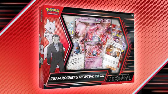 Actual product image Pokémon P-EN Team Rocket's Mewtwo ex Box (English, Box Set & Collection)