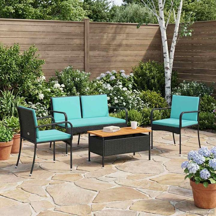 Actual product image vidaXL Gartenset