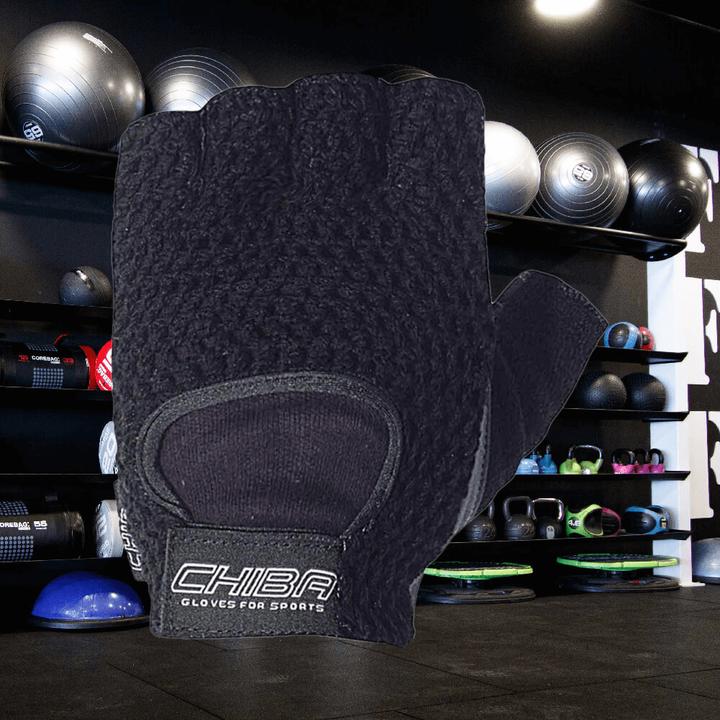 Image du produit Chiba Gant de fitness pour vélo noir M (M)