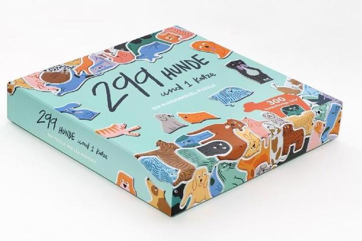 Immagine prodotto 299 cani e 1 gatto (300 pezzi)