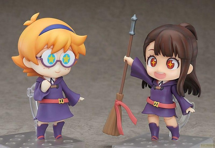 Actual product image Good Smile Company Little Witch Academia Nendoroid PVC Action Figure Lotte Jansson (3rd-run) 10 cm