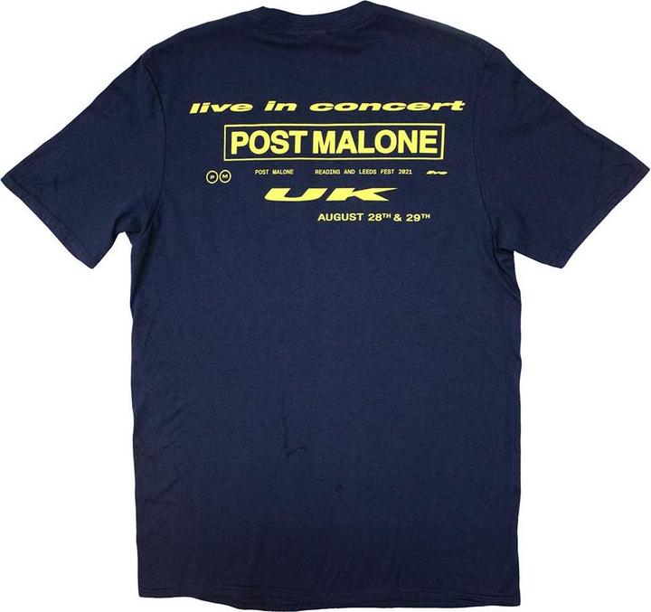 Produktbild Post Malone Live In Concert TShirt (M)