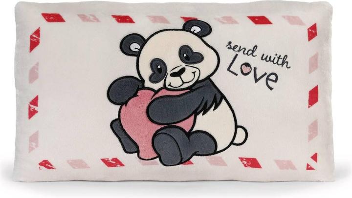 NICI 62617 Kissen Love Panda 43x25cm GREEN (43 x 25 cm)