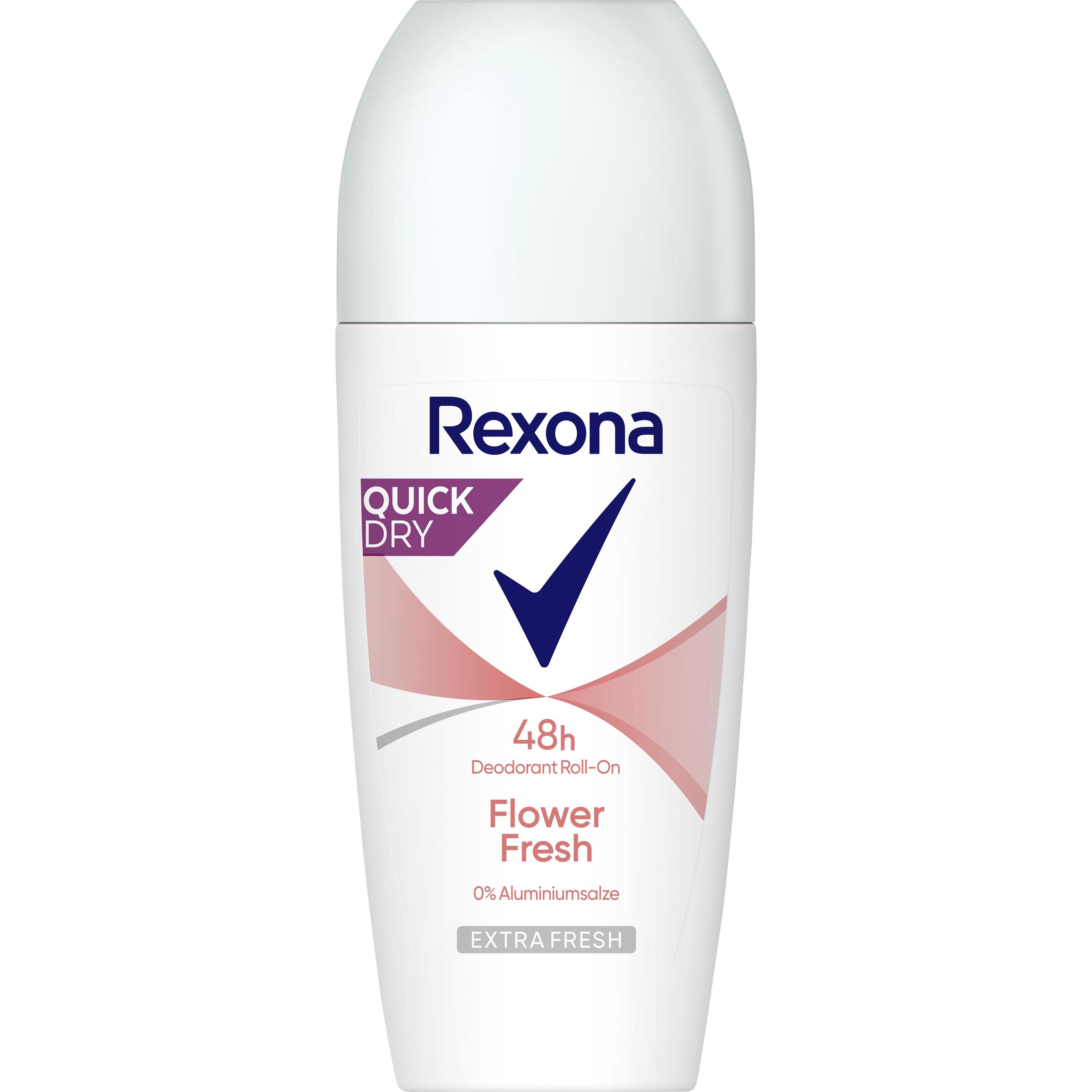 Rexona Donna Deodorante, Deo Roll-On Flower Fresh 50 Ml (Roll-On, 50 Ml)