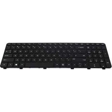 HP Keyboard (UK ), Notebook Ersatzteile, Schwarz