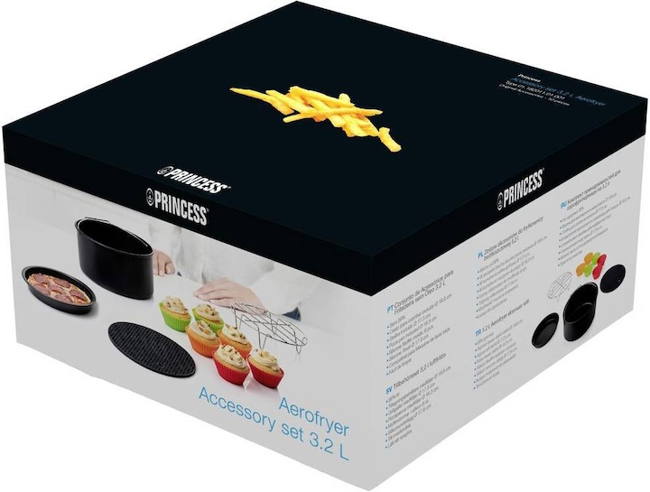 Produktbild Princess 10-teiliges Zubehör-Set für XL Heissluftfritteuse